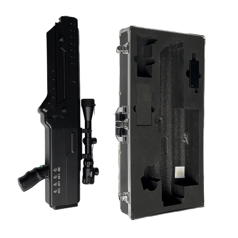  涞源手持便携式枪型低空防御反制四通道A型